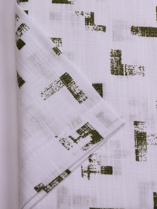  Koszula męska wizytowa elPasso – biała z delikatną strukturą z nadrukiem