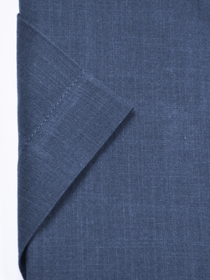 Koszula męska wizytowa elPasso – granatowa z delikatną strukturą