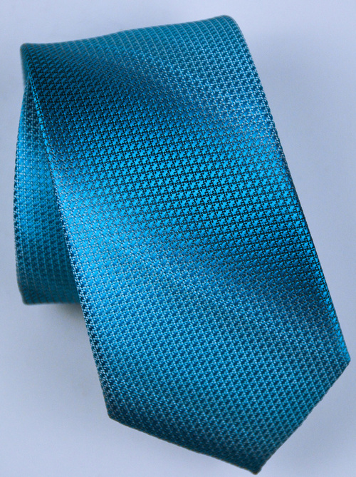 Cieniowany strukturalny krawat męski 