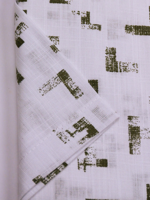  Koszula męska wizytowa elPasso – biała z delikatną strukturą z nadrukiem